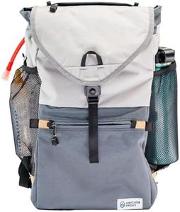 Hatcher Packs 2 in 1 Diaper Bag, Backpack & Baby Carrier, Hiking Backpack Multifunction Travel Bag, Laptop Backpack, Maternity Baby Bag, 40L Capacity, Waterproof and Stylish, Koala Grey