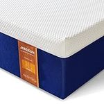 Jingxun Double Mattress, Double Memory Foam Mattress with Skin-friendly Soft and Durable OEKO-TEX Fabric, Medium Firm Perfect for Body Support, Breathable and Comfortable Mattress 135x190x20cm