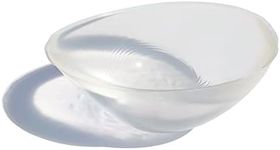 Clear Concave Breast Forms - Round Bra Inserts Silicone Breast Prosthesis Padding Enhancers, Single, Size A B Cup