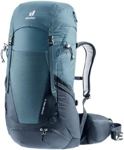 DEUTER Unisex Blue Futura Pro 36L Rucksack with Ultralight and Ventilated Snug Fit for Long Distance Hiking | Trekking | Mountaineering