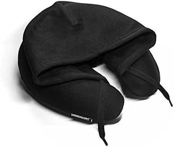 HoodiePillow? Brand (Inflatable) Travel Pillow - Black