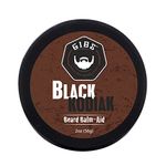 GIBS Grooming Beard Balm- Strengthens & Softens Beards & Mustaches with Sweet Almond, Grapeseed Oil & Beeswax – Organic Beard Styling Cream for Men, 2 oz.