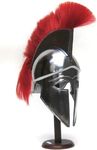 NauticalMart Corinthian Armor Helmet with RED Plume