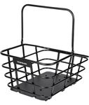 Topeak Urban Basket DX 22L Bicycle Basket compatible with MTX QuickTrack 2.0 System, Black