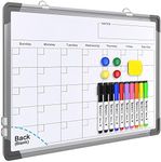 Small Monthly Calendar Dry Erase Wh