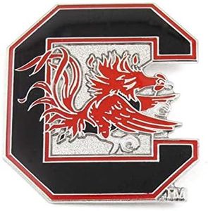 Aminco NCAA South Carolina Gamecocks Team Logo Pin, team color