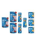 Gerber Up Age Snacks Variety Pack - Puffs, Yogurt Melts & Lil Crunchies, 9Count