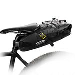 Rhinowalk Bike Saddle Bag Waterproof Bicycle Bag Cycling Seat Bag Mountain Road Portable Storage Bag, 5L