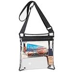 Vorspack Clear Bag Stadium Approved Clear Concert Purse with Inner Pocket.