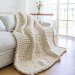 Larexius Chunky Knit Blanket - Luxu