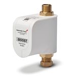 Salamander Pumps - Mains Booster TapBoost Inline Pump - Boosts Flow to 7-11L/Min - Brass Ends - Suitable for Mains & Gravity Fed Systems - 2 Year Warranty