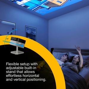 Epson Lifestudio Flex EF-72 Portable Projector – HD Home Theater
