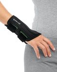 Mueller Sports Medicine Green Line Fitted Wrist Brace, Black