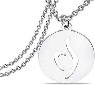 KEYCHIN Disordini Alimentari Recupero Collana Neda Gioielli Bullemia Recovery Regali Disturbo Alimentare Consapevolezza Gioielli Per Amico Famiglia, Grande, Acciaio inossidabile, Acciaio inossidabile