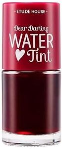 ETUDE Dear Darling Water Tint Cherry Ade | Bright Vivid Color Lip Tint with Moisturizing Pomegranate & Grapefruit Extract to Hydrate your Lips