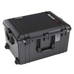 Pelican Air 1637 Case No Foam (2020 Edition with Push Button Latches) - Black, 016370-0011-110