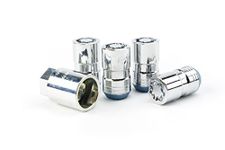 GM Accessories 19259109 M14x1.5 Locking Lug Nuts in Chrome (Pack of 4)