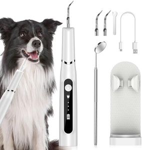Brosses à Dents à Ultrasons pour Chiens et Chats, Kit de Nettoyage DesDents pour Chiens et Chats Dents Dents Nettoyeur Dedents Nettoyeur de DentsUltrasonique Brosse à Dents Kit