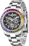 Pagani Pagani Design Men's Watches Luxury Automatic Watches 40mm Sapphire Glass Stainless Steel Wrist Watch for Men Date WeekMen's Watches Luxury Automatic Watches 40mm Sapphire Glass Stainless Steel