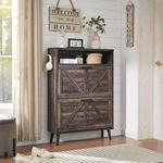 Barnyatoh Shoe Storage Cabinet,Farm