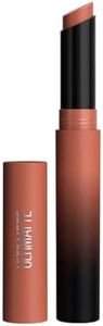 Maybelline New York Lipstick, Matte Finish, Bold Colour, Enriched With Jojoba Oil, Color Sensational Ultimattes, 799 More Taupe, 1.7 g