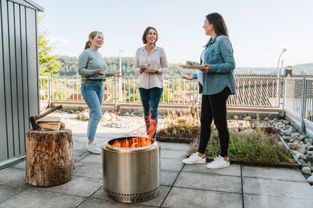 Solo Stove Bonfire 2.0 Fire Pit – Portable Stainless Steel Outdoor