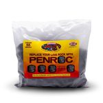 Two PENROC 3 Litre bags: Lava Rock (Lavasteine) Replacement Ceramic Briquettes