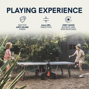 Cornilleau 500X Outdoor Table Tennis Table – Weatherproof, Foldable