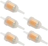 Vkinman 5 Pack Fuel Filter 1/4 x 5/