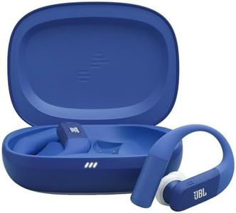 JBL Endurance Peak 4, Adaptive Noise Cancelling with Smart Ambient, IP68 Water and dust Proof, Secure fit with TwistLock™ Design, Blue