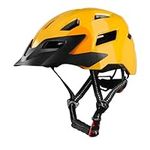 FUNWICT Kids Bike Helmet for 3-8 Years Toddler Girls Boys, Adjustable Bicycle Helmet Multi-Sport Scooter Helmet for Skateboarding Riding Cycling 52-56cm (Yellow, S: 20.47-22.05 inches)