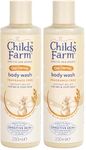 Childs Farm OatDerma Body Wash, Fragrance Free, Soothing Face Bath Shower Gel, Sensitive Skin Soap, Baby Kids, 250ml (Pack of 2)