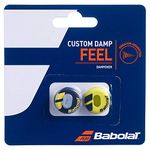 BABOLAT Custom Damp X2 Vibration dampener - Black - (Negro Amarillo), UNIQ