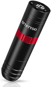 EZ Tattoo Machine Pen - Wireless Tattoo Machine with 1500mAh Battery Power Supply Rotary Tattoo Gun for Tattoo Beginners and Artists (Caster Red)
