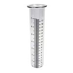 JOYBee 7" Capacity Rain Gauge Replacement Tubes for Yard Garden Outdoor Home(pack1)