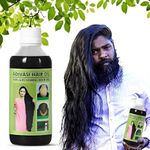 Original Adivasi Hair Growth Oil 200 ML Ayurvedic Herbal Kesh tel with Natural Rosemary essential & Biotin for Control Pore Minimizing Elasticity Hairfall anti-dandruff Hydrating Overnight