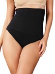 Clovia Women's Tummy Tucker with Silicon Grips (SW0009P13_Black_L/XL)