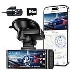 REDTIGER 4K Dash Cam Front and Rear