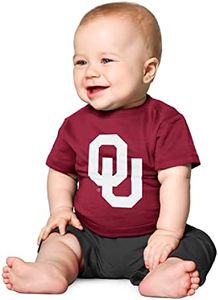 Little King NCAA Infant Big Logo T-Shirt-Boys & Girls- Sizes 6 Months 12 Months and 18 Months, Team Color, 12 Months