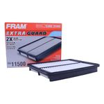 FRAM CA11500 Rigid Panel Air Filter Fits Select Hyundai, Kia, Model Years