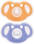 Mombella Koala Pacifiers 0-3 Months, Silicone Baby Pacifier for Breastfed Babies, Soft Nipple Newborn Soother, BPA-Free Binkies, Orthodontic, Symmetrical AND Curves Shield Design, Day n Night Time Set