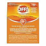 OFF! FamilyCare Insect and Mosquito Lotion, Mosquito Repellent for Camping, Bug Repellent Safe for Clothing, 6g (Pack of 12)