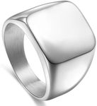 enhong Mens Rings Stainless Steel S