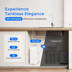 Waterdrop X8 Reverse Osmosis Water Filtration System – Under Sink