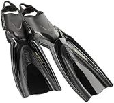 TUSA SF-0107 Hyflex Switch Scuba Diving Fins, Large, Black