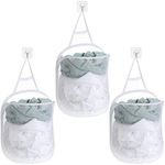 3 Pieces Hanging Laundry Hamper Lau