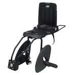 BOBIKE 8010500005 - Rear child bicycle seat CLASSIC Junior for frame mounting, for children 5 to 10 years up to 35 kg in colour Black