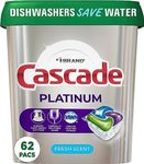 Cascade Platinum Dishwasher Pods, D