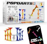 Popdarts PRO Pack Game Set (Fire & Ice) - Indoor, Outdoor Suction Cup Throwing Game - Competition with a POP