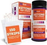 Ketone Keto Urine Test Strips. Now 150 Strips in 3 Resealable Foil Packs. Look and Feel Great on a Low Carb Ketogenic or HCG Diet.